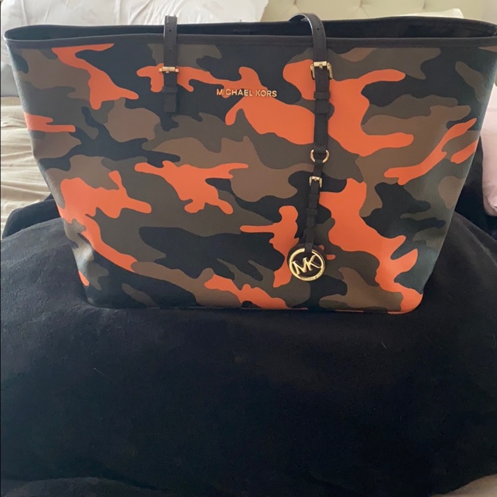 Michael Kors camo bag